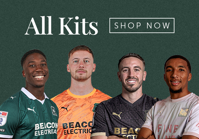 The official website of Plymouth Argyle Official Online Shop