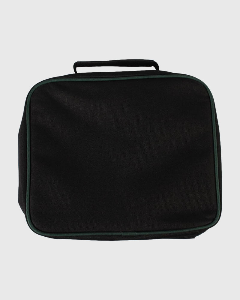 Green and Black Lunch Bag