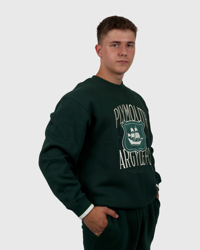 Crest Crew Neck Adult Sweat