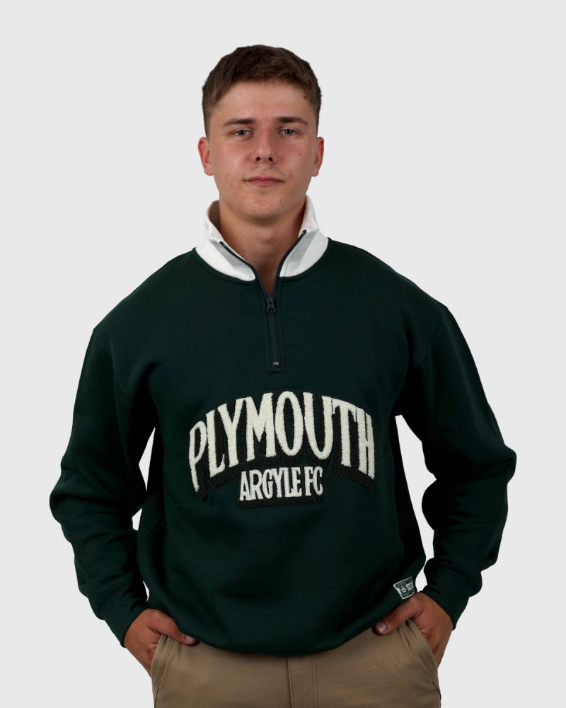 Plymouth Half Zip Sweater