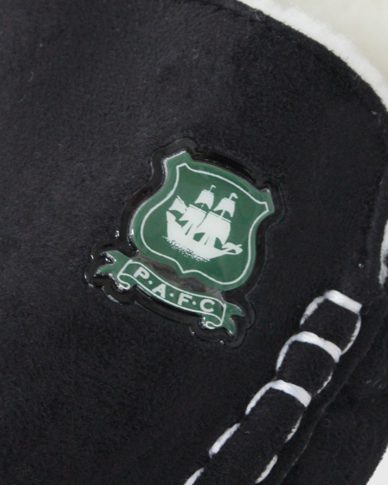 Black Moccasin Slipper
