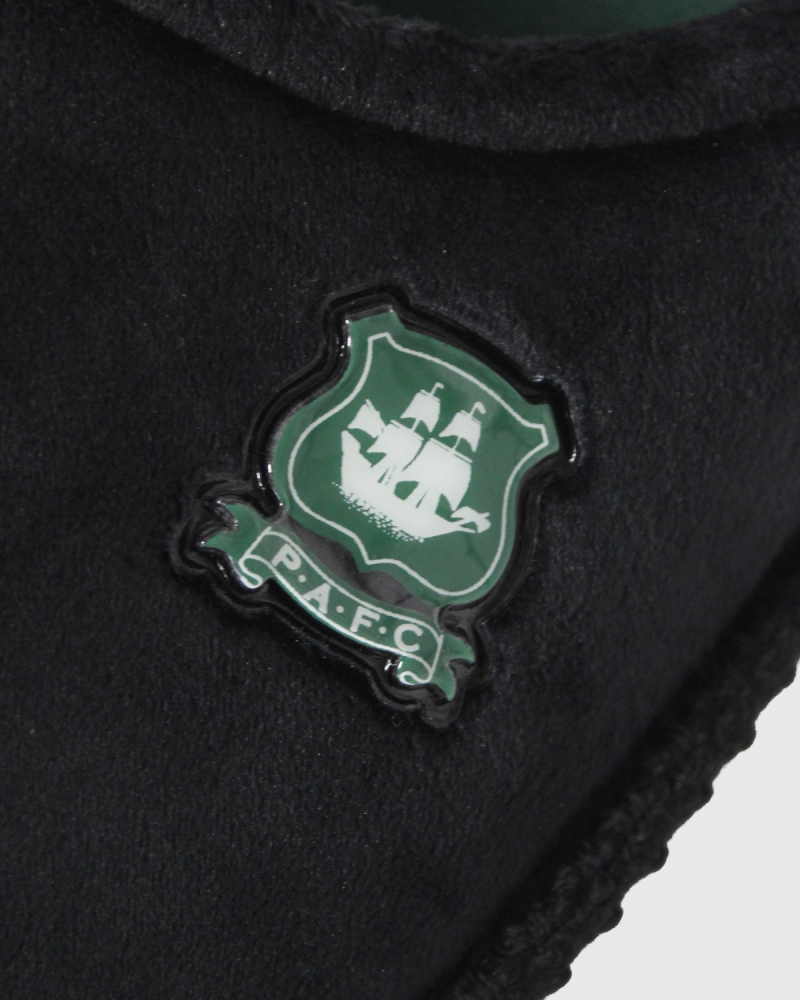 Black Mule Slipper