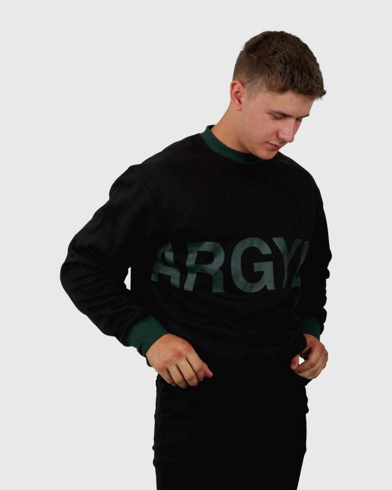 Argyle Crew Neck Sweat