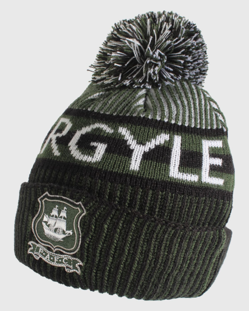 Contrast Text Beanie