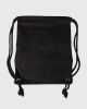 Embossed Blackout Drawstring Bag
