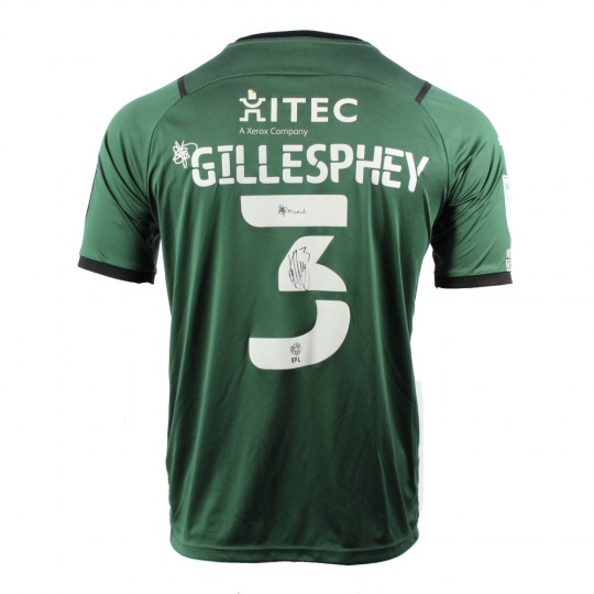 21/22 Matchworn Home Signed Shirt - Gillesphey