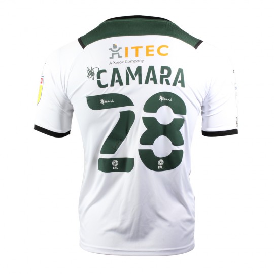 21/22 Matchworn Away Signed Shirt -Panutche Camara