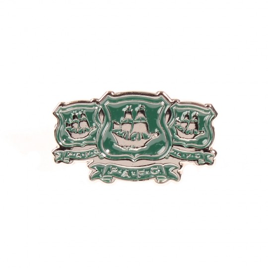 Triple Crest Pin Badge