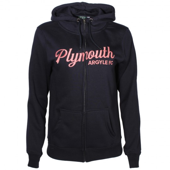 Plymouth Argyle Zip Hoody Ladies