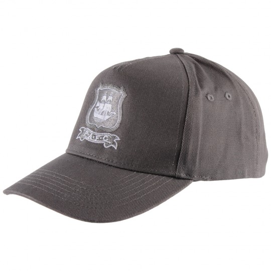 Grey 5 Panel Cap