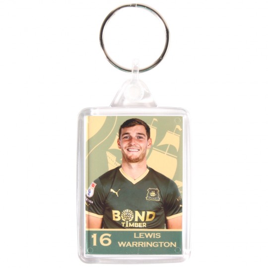 Warrington Player Keyring