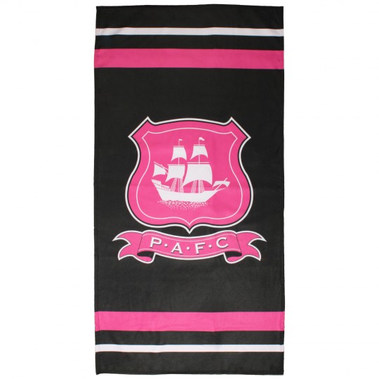Pink football 2025 towels