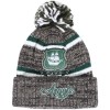 Black Ribbed Mix Beanie