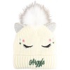 Cream Unicorn Beanie