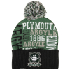 Green Junior Multi Text Beanie