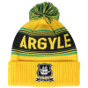 Text Argyle Beanie