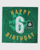 Happy Birthday Age 6 Card