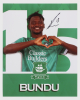 Mustapha Bundu Signed Player Photo