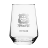 Personalised PAFC Craft Beer Glass