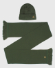 Ribbed Beanie Set