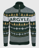 Argyle Christmas 1/4 Zip