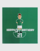 Happy Birthday Footy Figure 21st Card