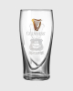 PAFC Crest Guinness Glass