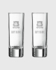 Personalised Shot Glass 60ml Twin Pack