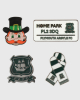 Pack 4 Pin Badges