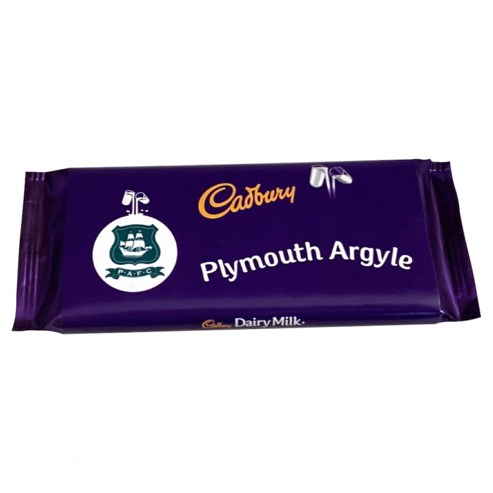 Cadbury Plymouth Argyle Text Bar