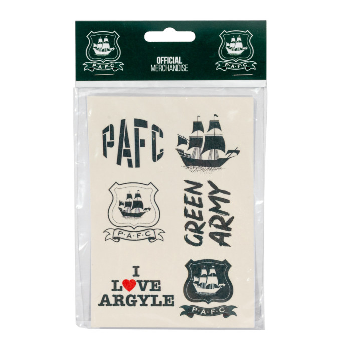 Argyle Tattoos (10 Pack)