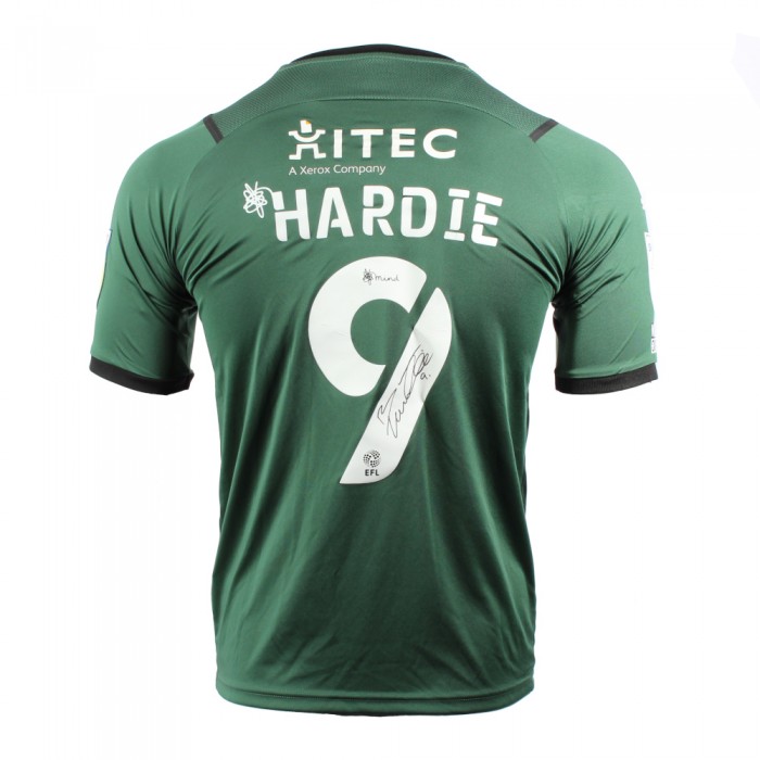 21/22 Matchworn Home Signed Shirt - Ryan Hardie
