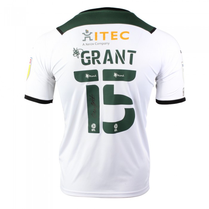 21/22 Matchworn Away Signed Shirt - Conor Grant