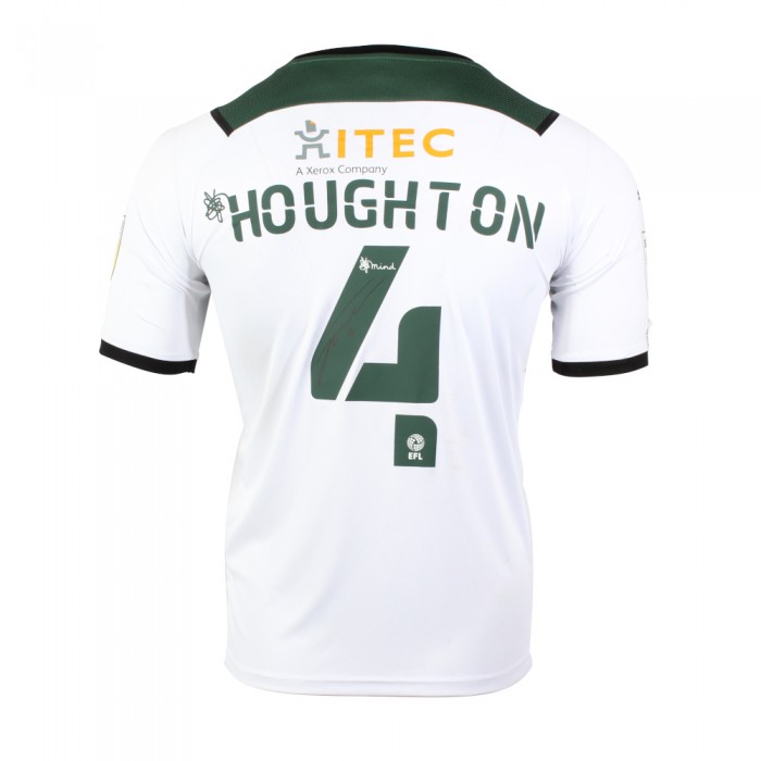 21/22 Matchworn Away Signed Shirt -Jordan Houghton