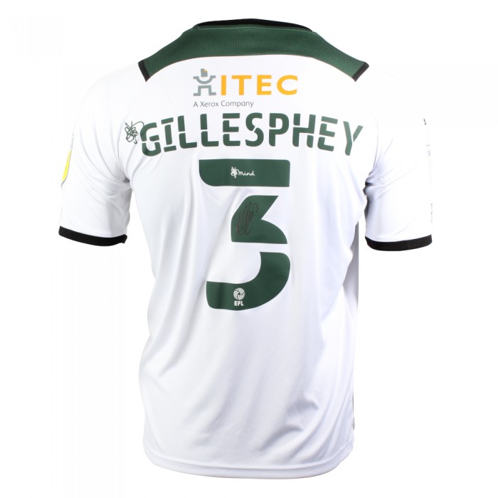 21/22 Matchworn Away Signed Shirt - Gillesphey