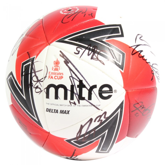 21/22 Squad Signed Official FA Cup Ball