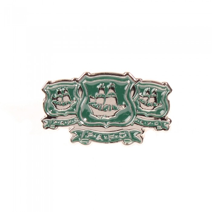 Triple Crest Pin Badge