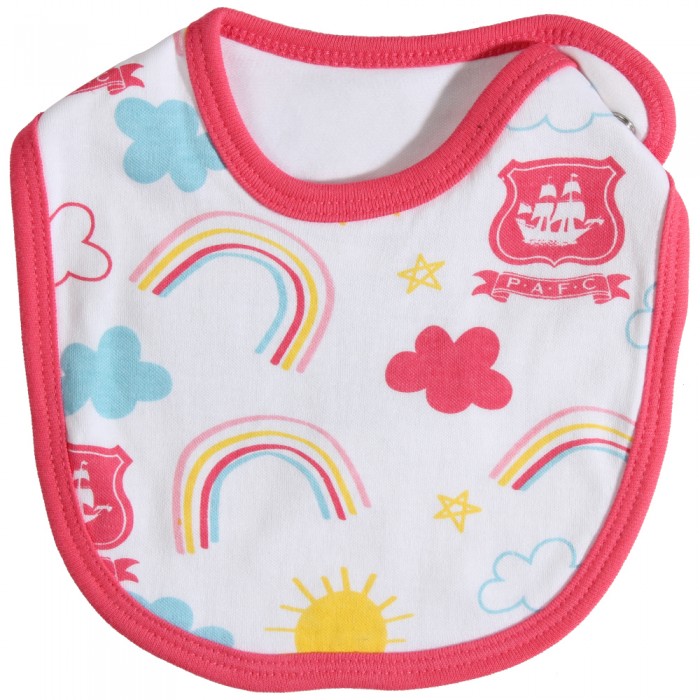 Rainbow 2 Pack of Bibs