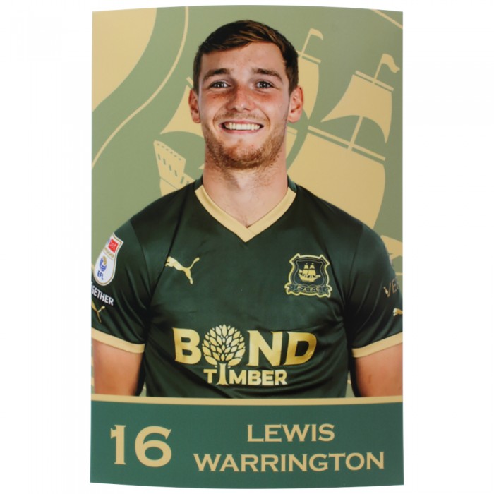 Warrington Player Photo