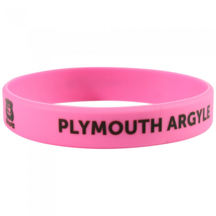 Pink Silicon Wristband