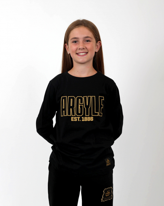 Argyle Junior Long Sleeve Tee