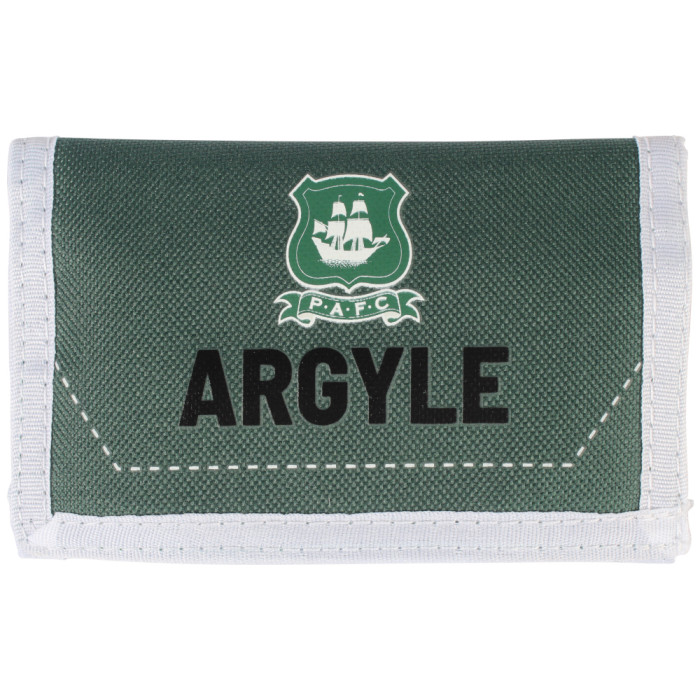 Green and White Wallet