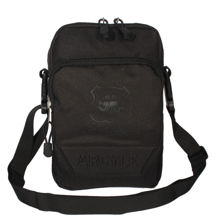 Embossed Blackout Cross Body Bag