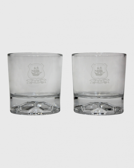Football Dome Glass Tumbler Set