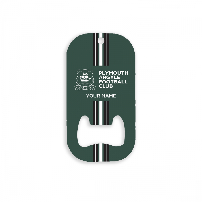 PAFC Stripe Personalised Bottle Opener