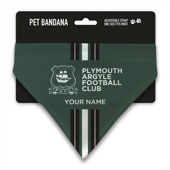 PAFC Stripe Personalised Pet Bandana