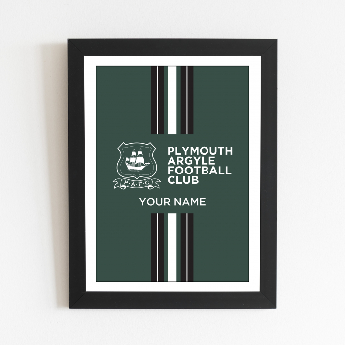PAFC Stripe Personalised Poster