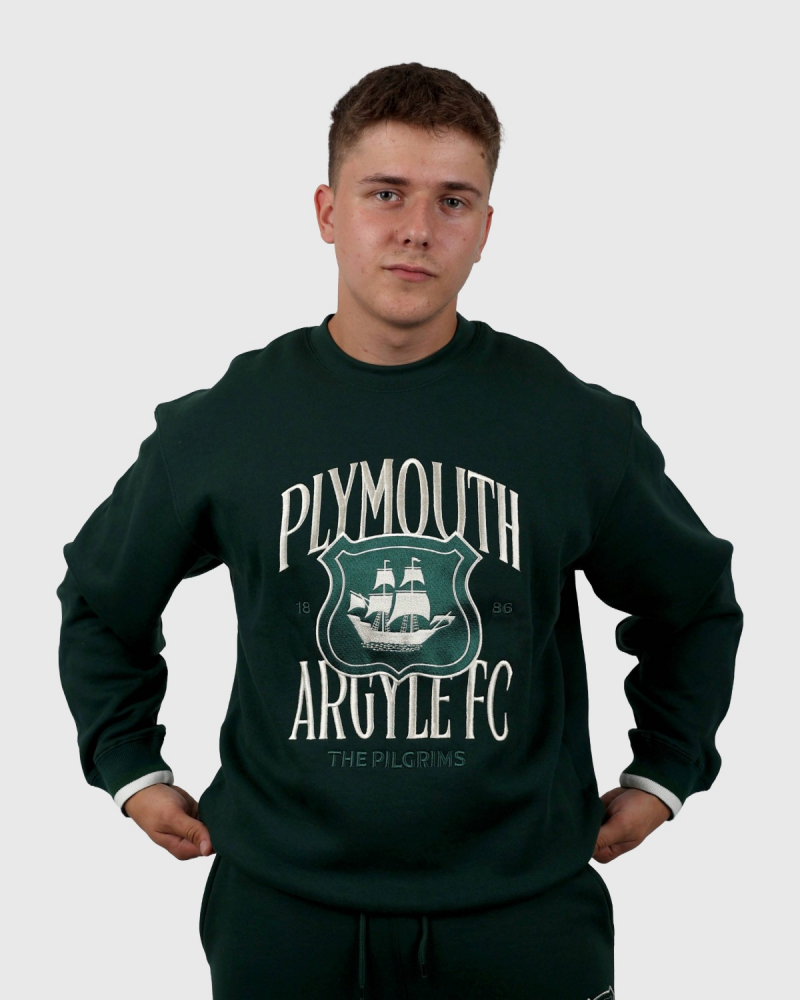 Crest Crew Neck Adult Sweat