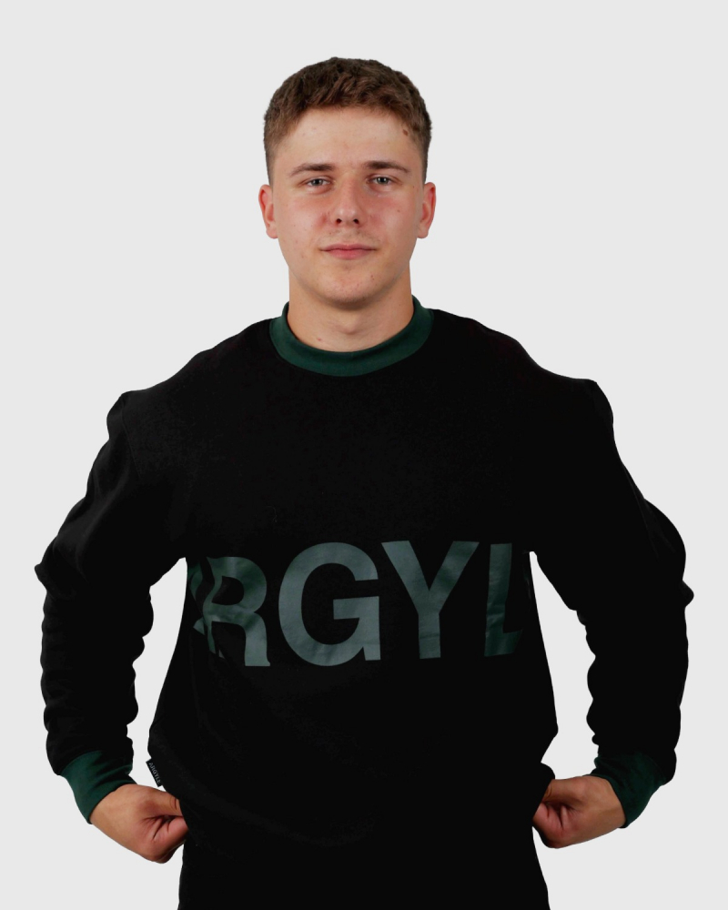 Argyle Crew Neck Sweat
