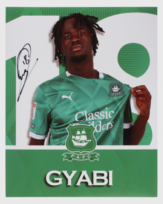 Darko Gyabi Signed Player Photo